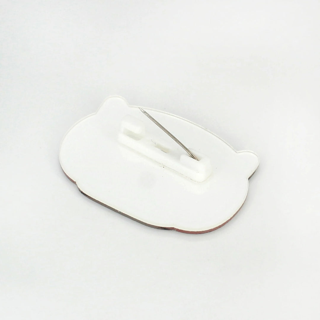 Acrylic Paw Cat Pin Brooch