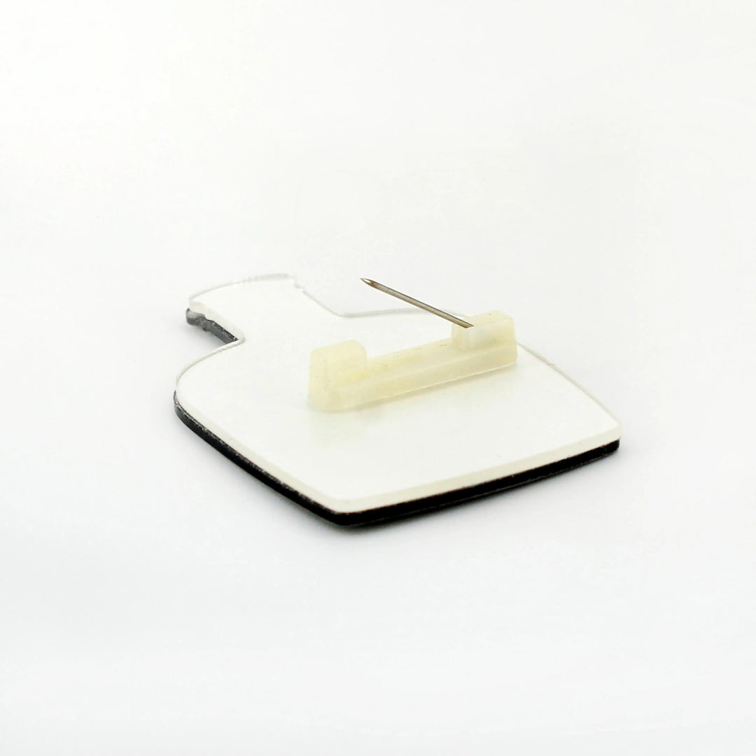 Bottle Style Acrylic Safety Pins