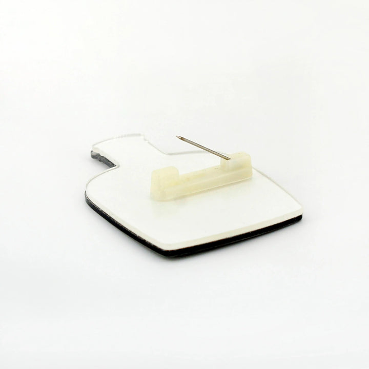 Bottle Style Acrylic Safety Pins