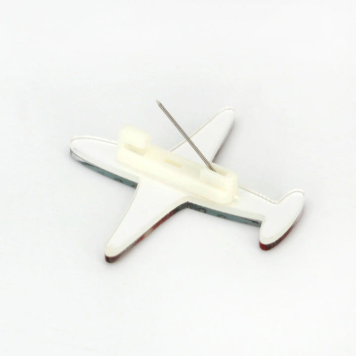Aeroplane Brooch Pin