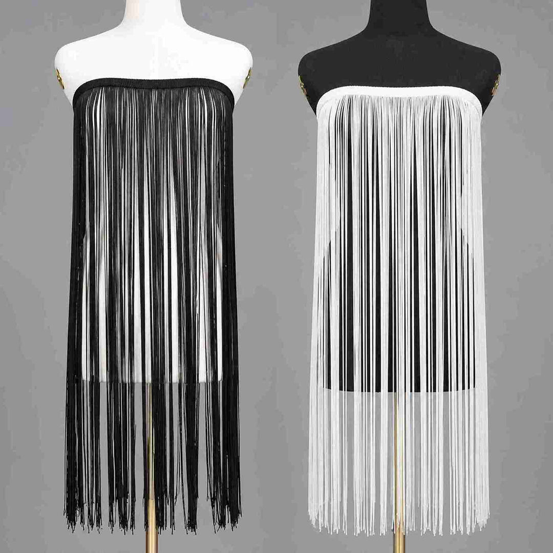 40 Inches Infinite Thread Cascade Fringe Lace