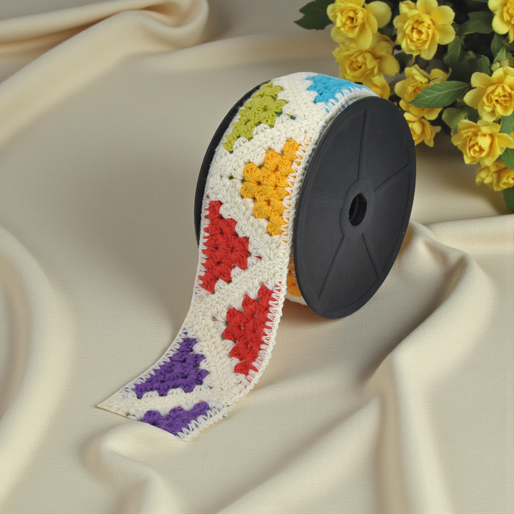 Multi-Color Granny Border