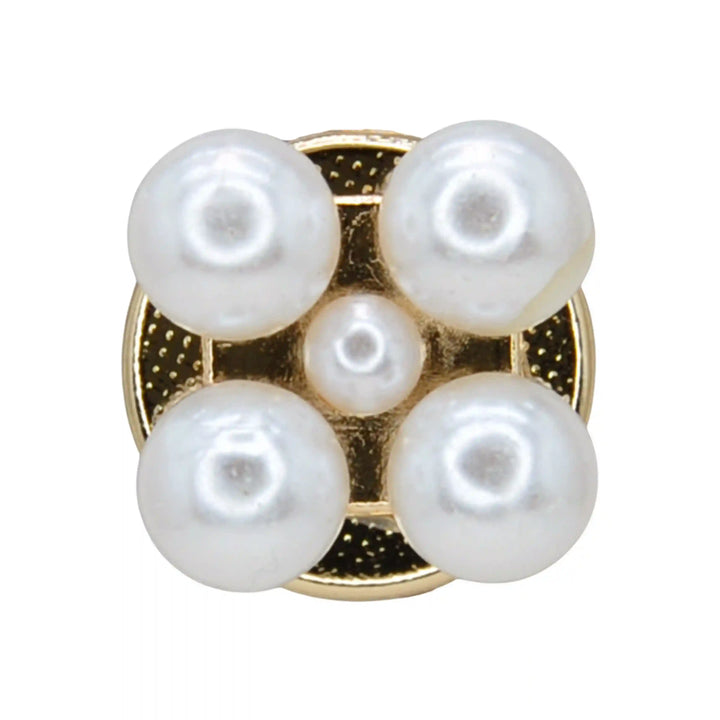 Peral Style Flower Cover Button