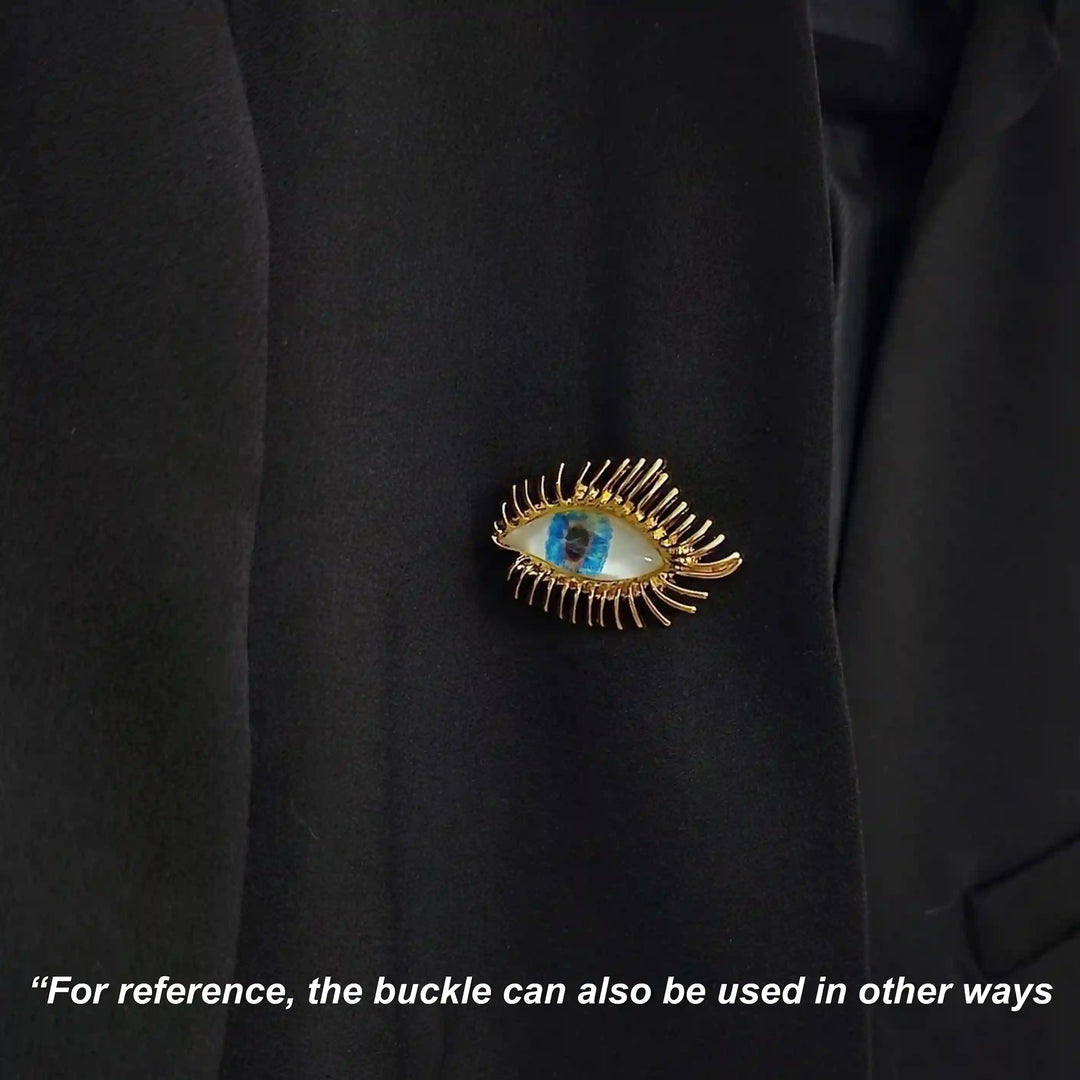 Radiant Eye Pin Brooch