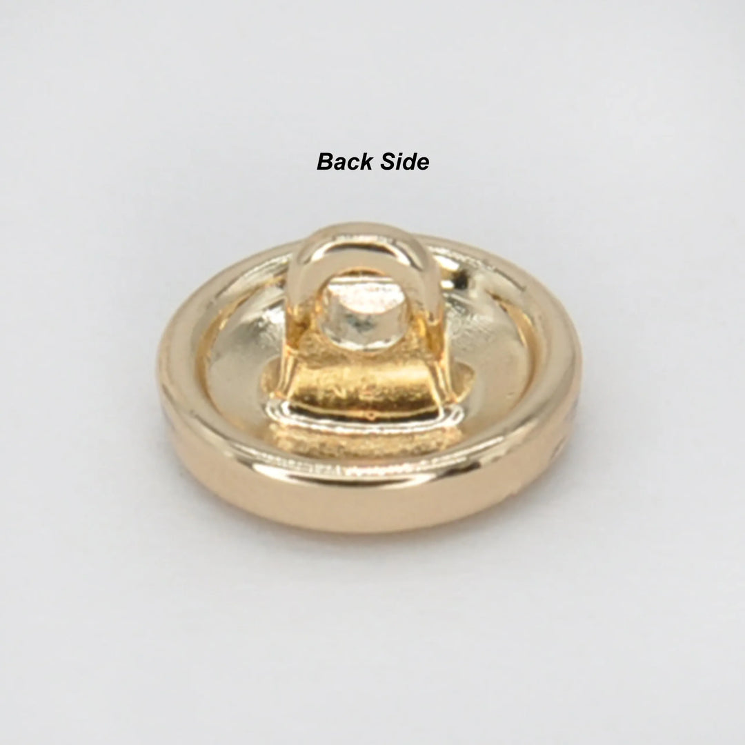 Smooth Finish Metal Button | 11.4mm (18L)