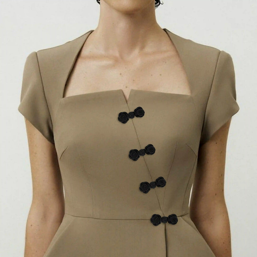 Rose Style Knot Buttons