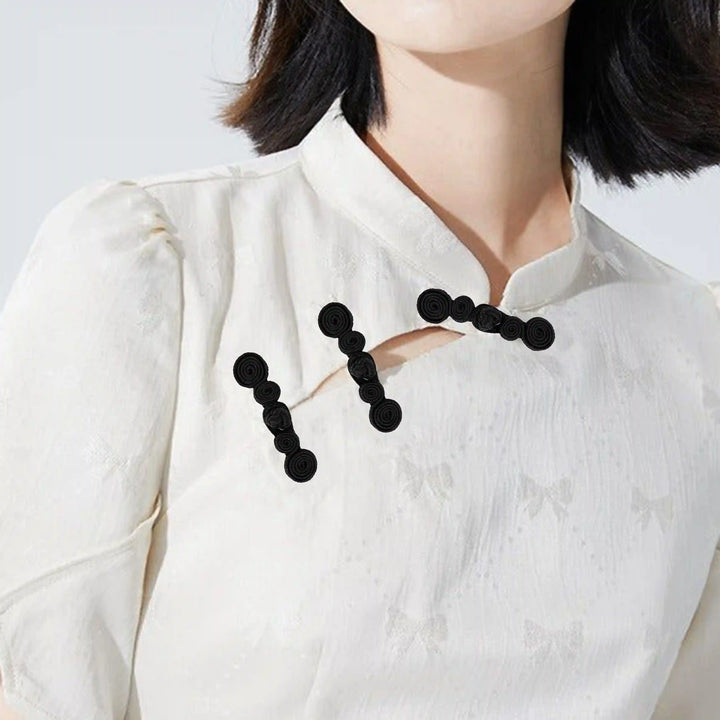 Mandarin Knot Button