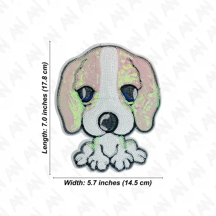 Sequins Dog Patch