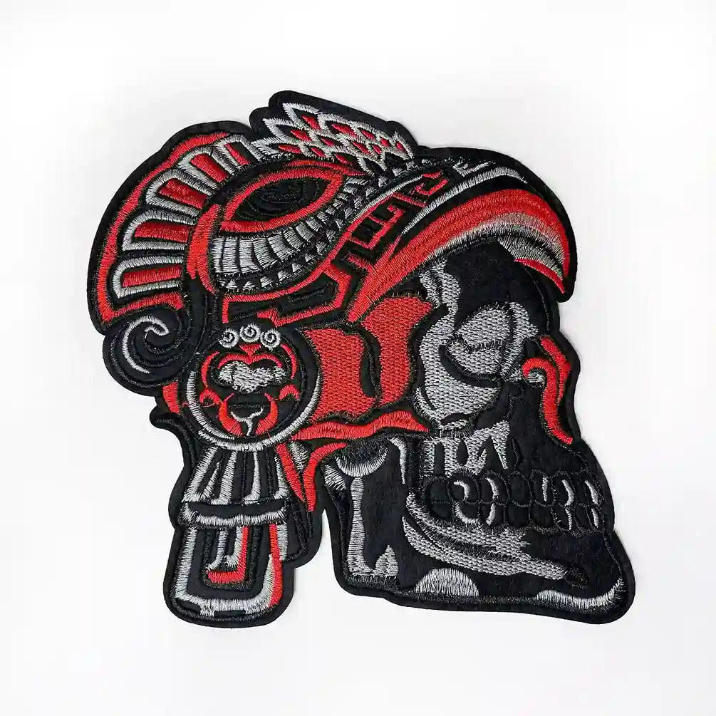 Mayan Shadow Warrior Icon Skull Hot-Fix Patch