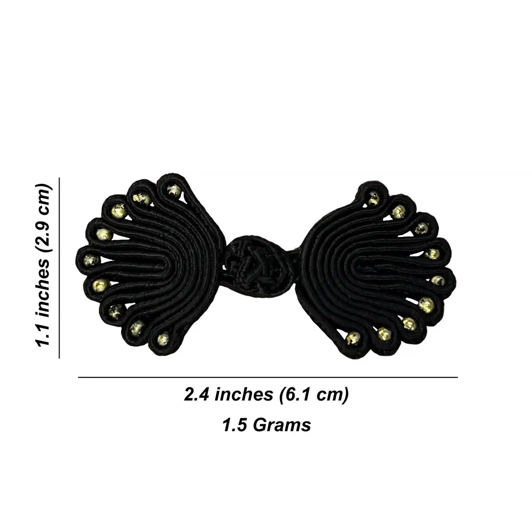 Bow Inspire Frog Closure Button