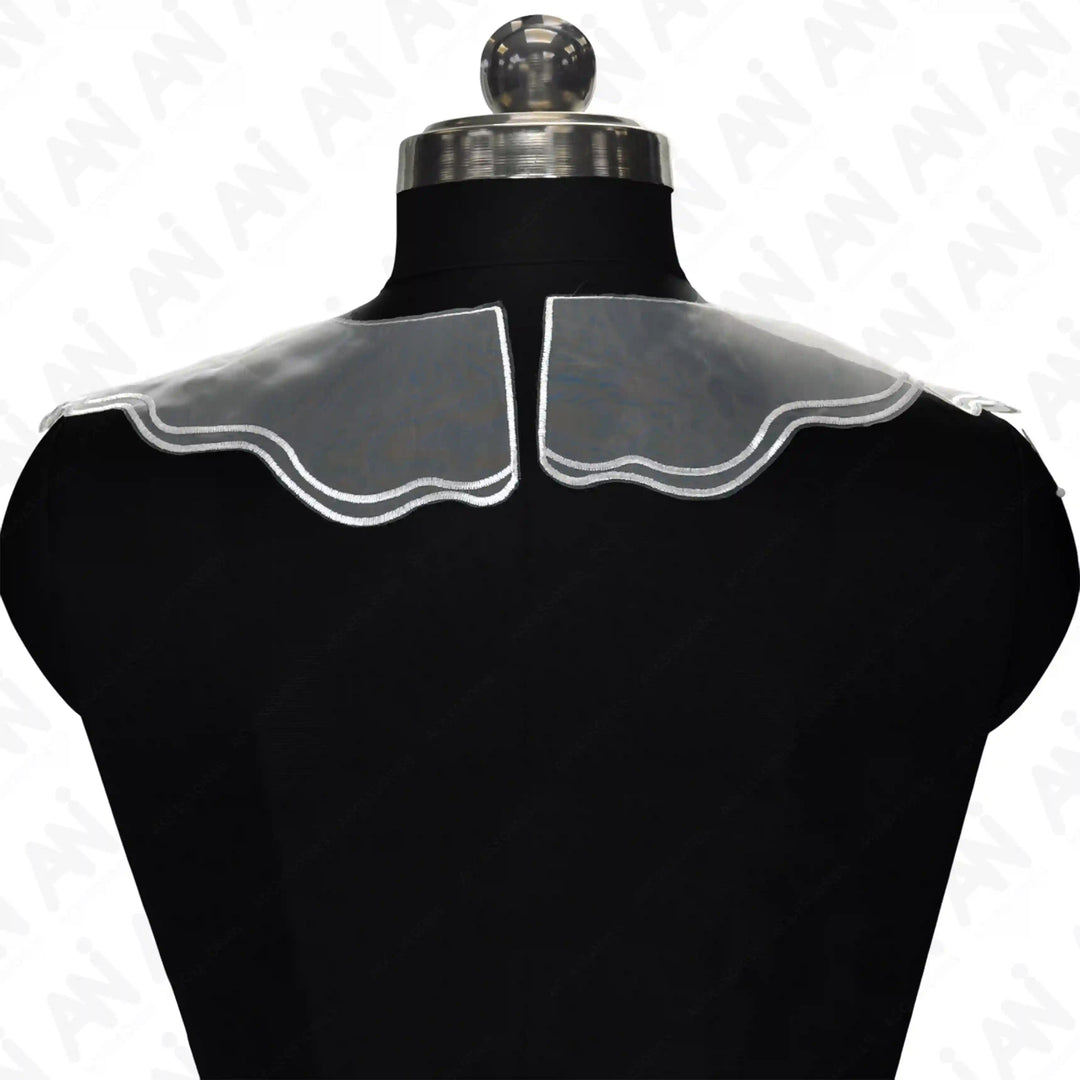 Sheer Organza Bow Collar