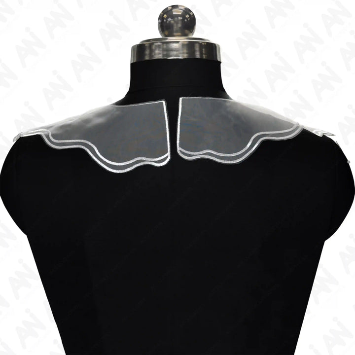 Sheer Organza Bow Collar