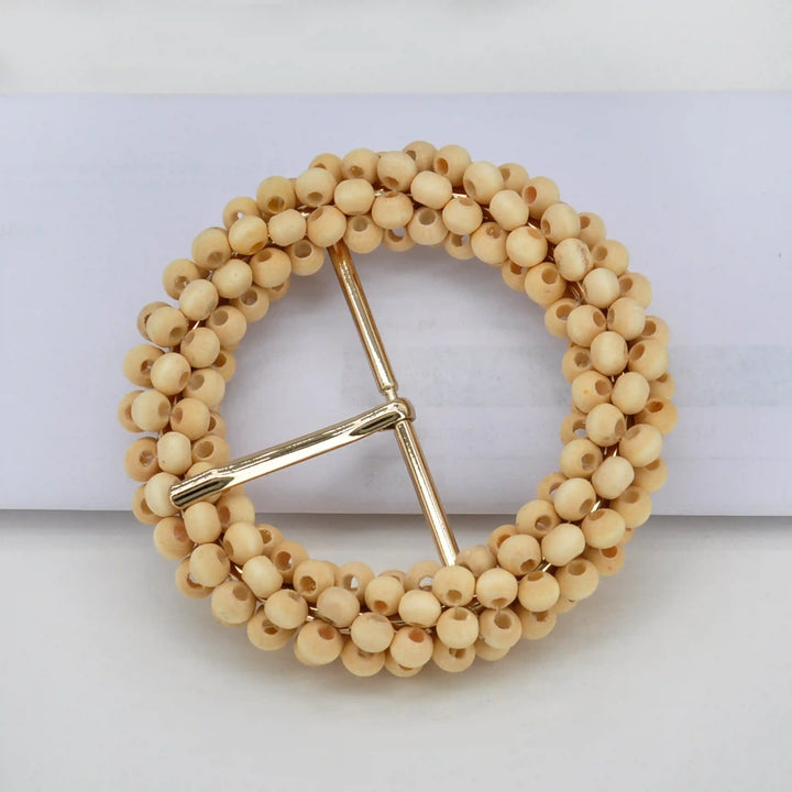 Wooden Beads Buckle