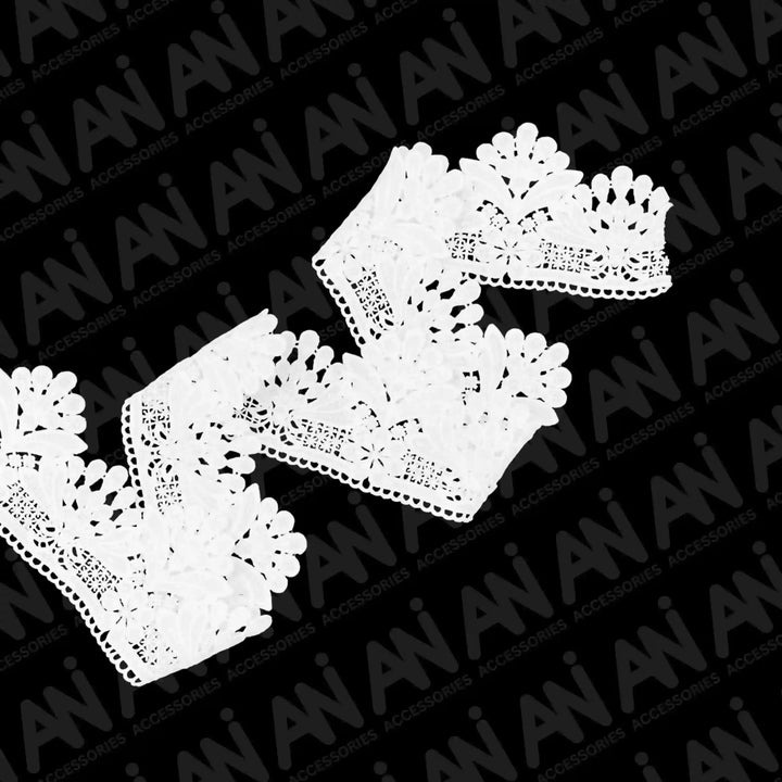 Sequins Latkan intricate design Floral Lace Trim | 2 Meter