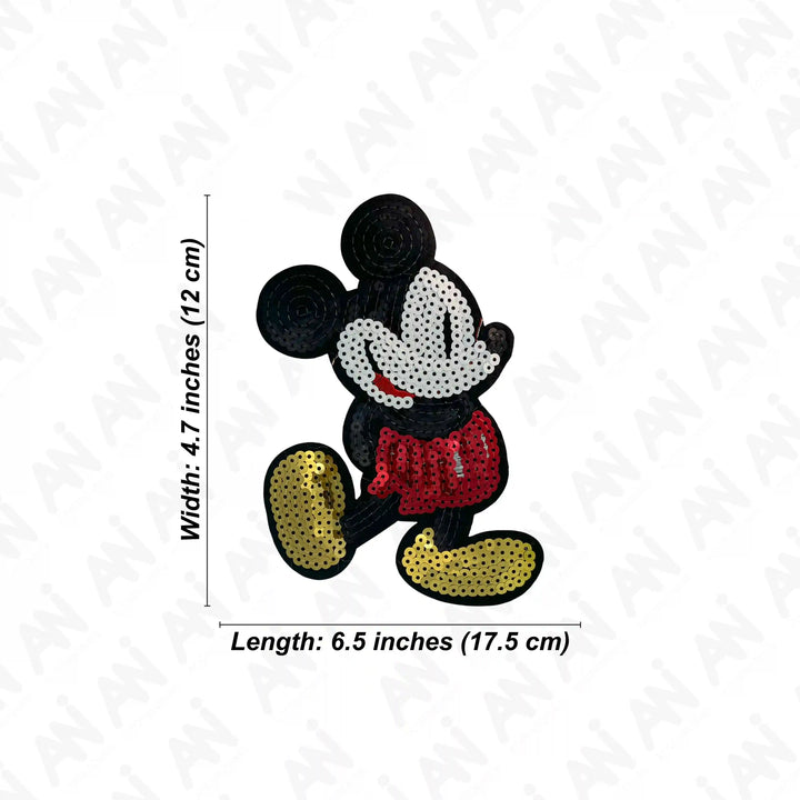 Sequins Mickey Patch