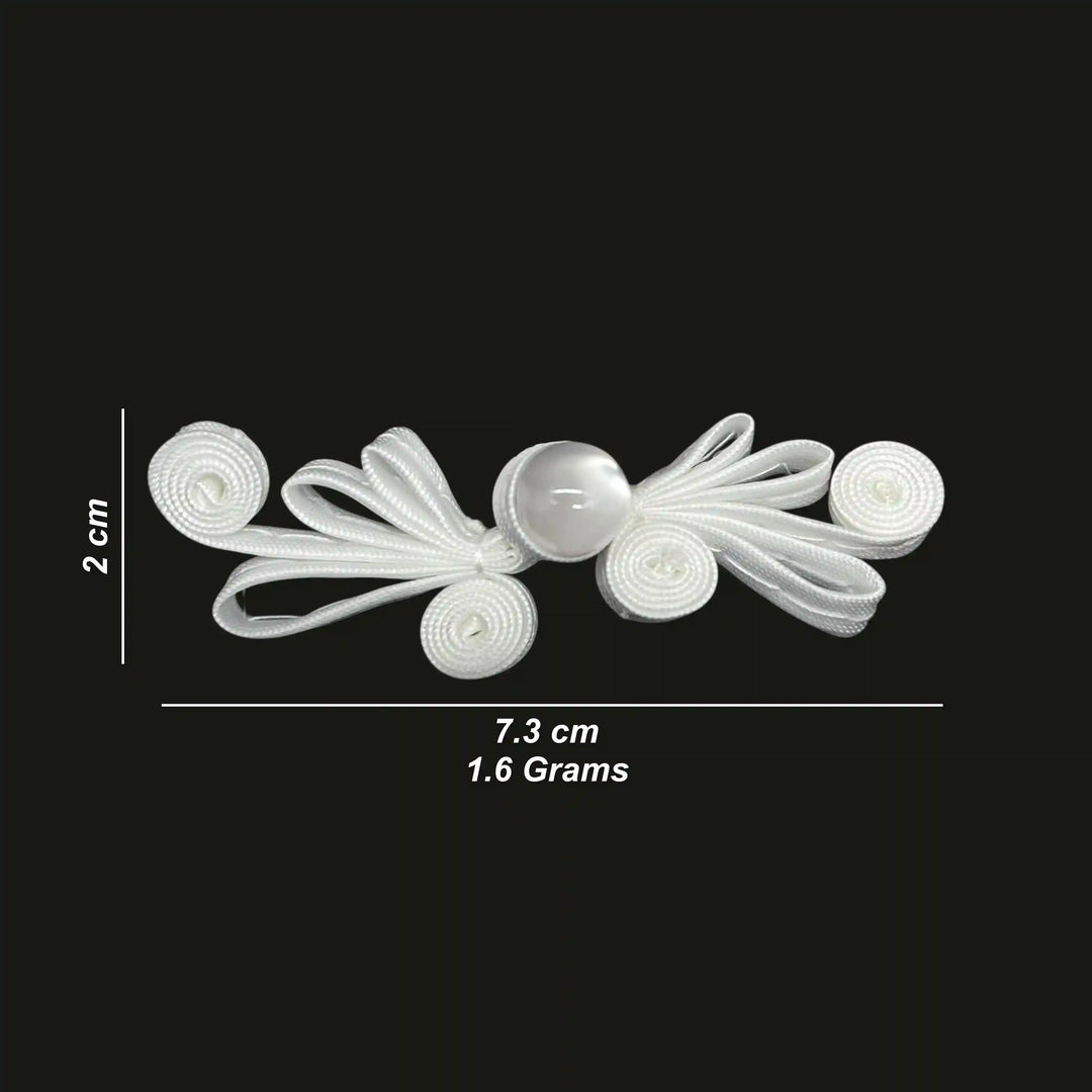 Triple-Loop Wing Frog Closure Buttons