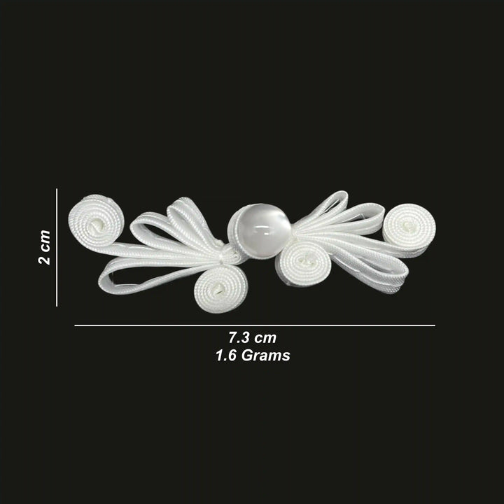 Triple-Loop Wing Frog Closure Buttons