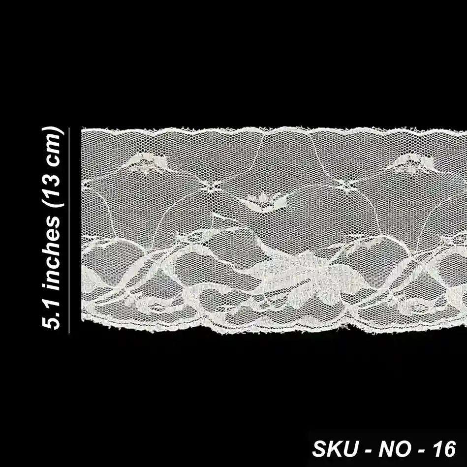 Intricate White Pattern Trim | SKU-16