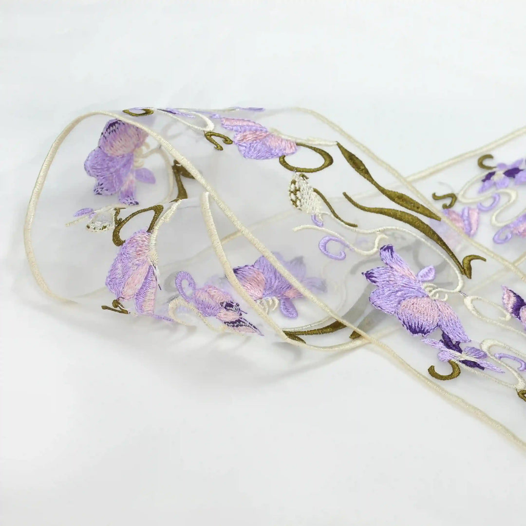 Lilac Blossom Lace | 2 Meter