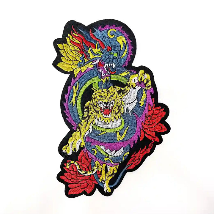 Dragon and Tiger Fighting Patch