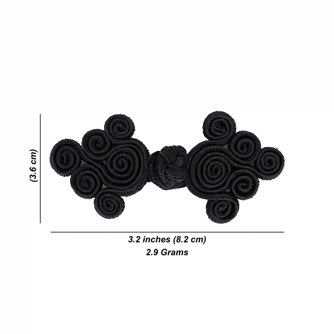 Spiral Pankou Knot Buttons