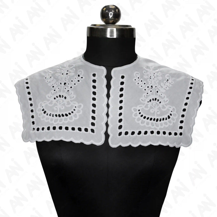 Ruffled Style Neck Collar