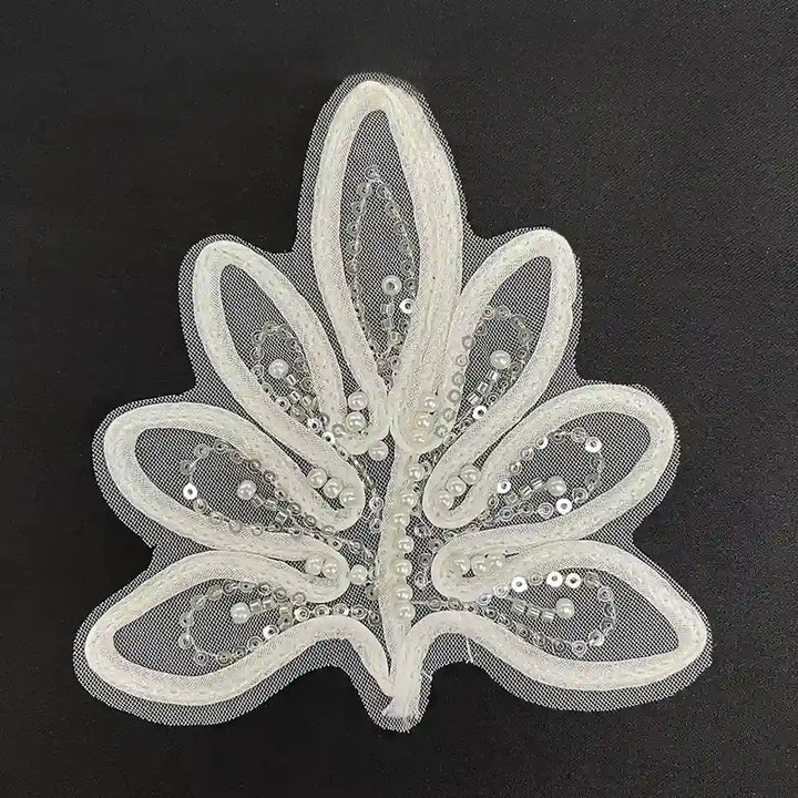 Luxury Beaded Symbolic Appliqué Patch