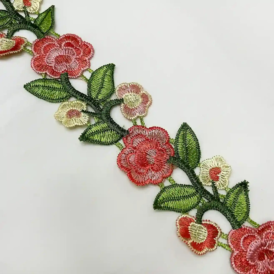 Floral Cutwork Embroidery Lace