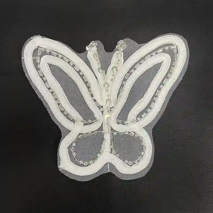 Luxury Beaded Symbolic Appliqué Patch