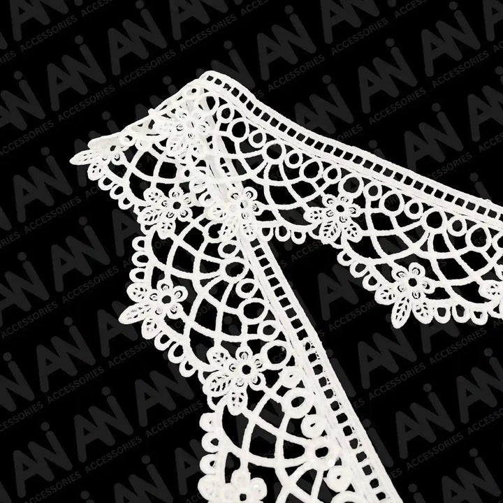 Classic ladder with Floral Brussels Sequence Lace | 2 Meter
