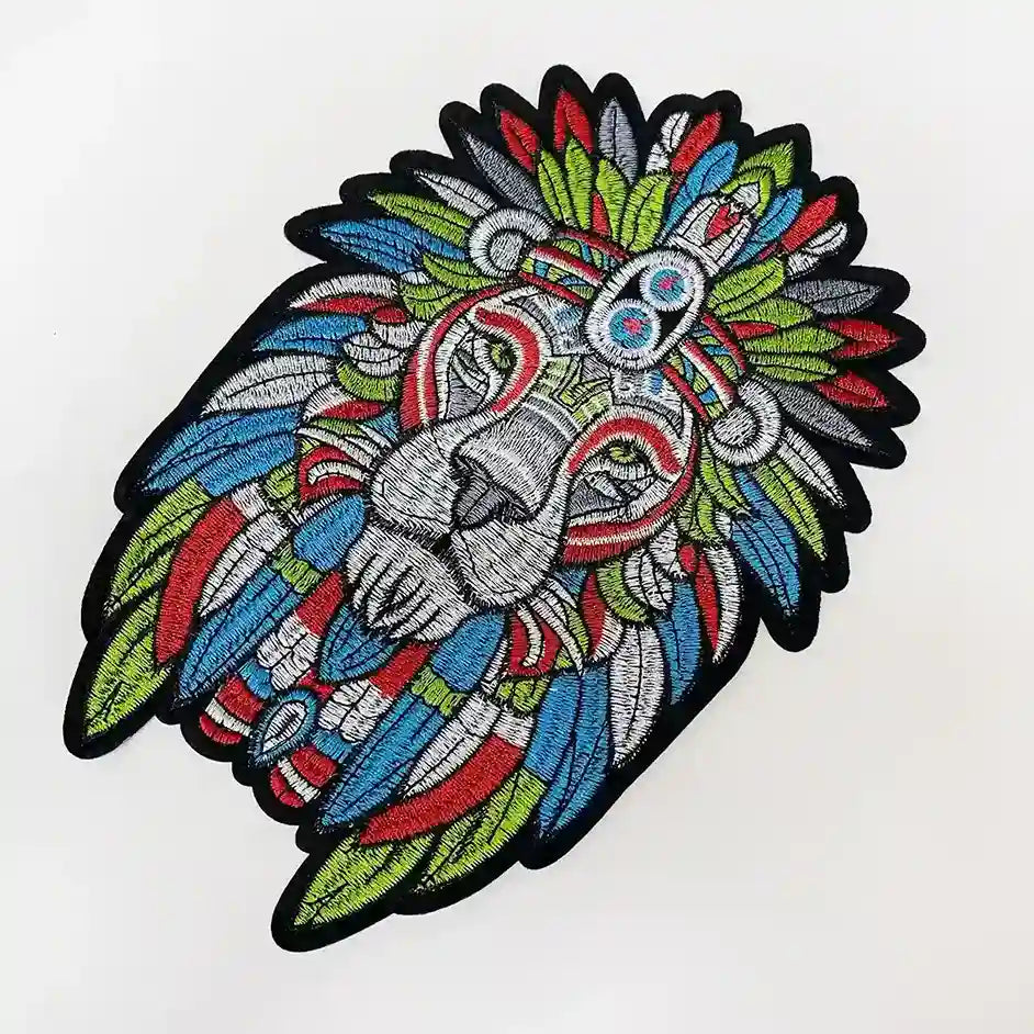 Tribal Inspire African Lion Patch