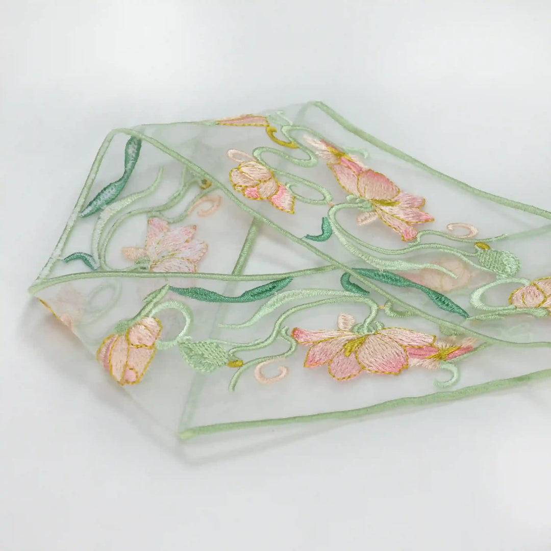 Flower Style Multicolor Lace