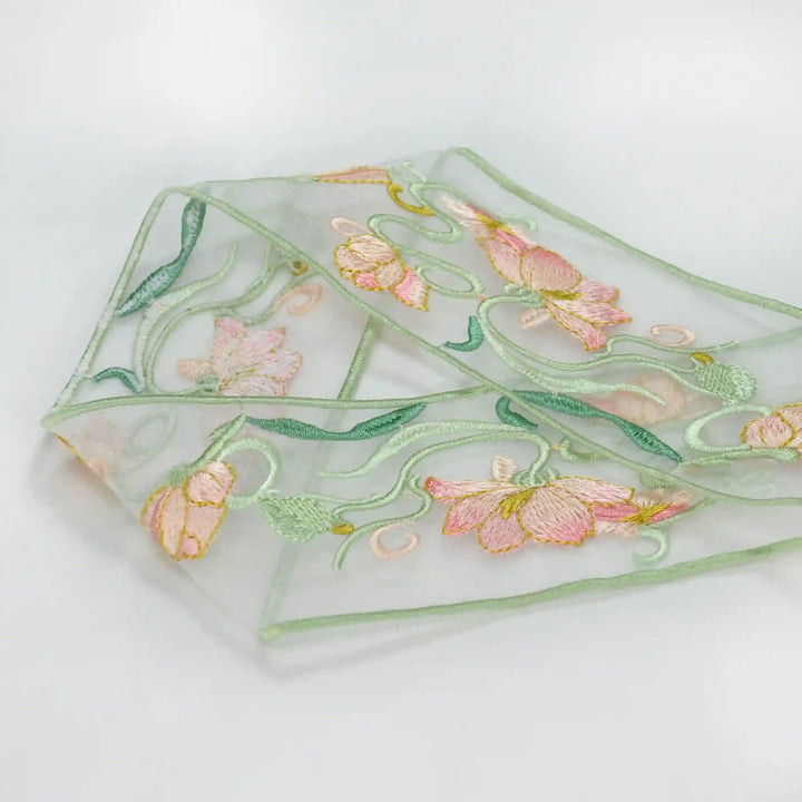 Flower Style Multicolor Lace