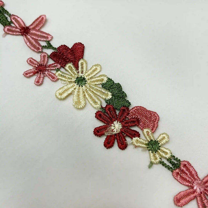 Floral Guipure Lace Trim or Daisy Chain Venice Lace.