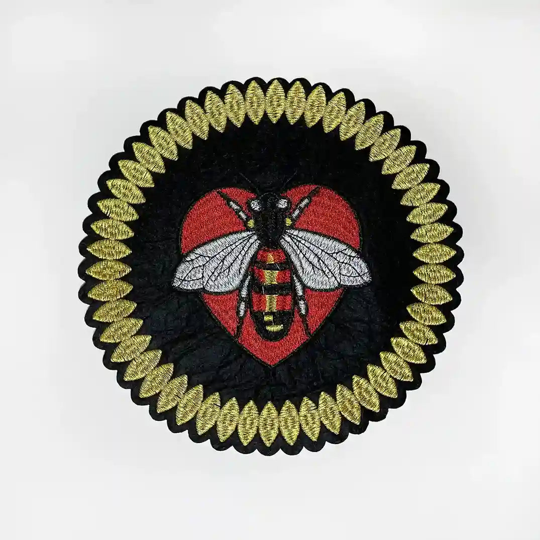 Queen Bee Mandala Hot Fix Patch