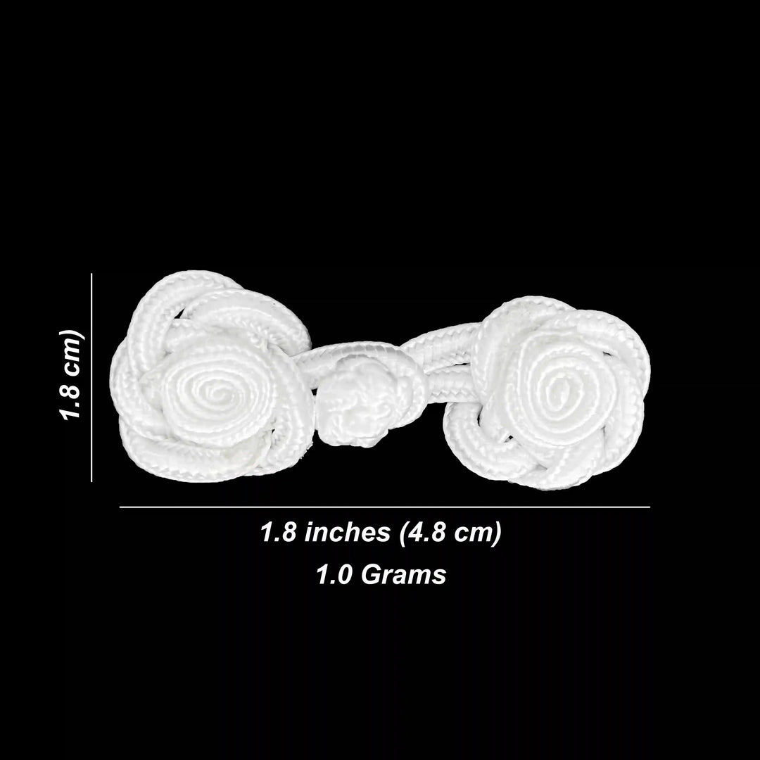 Handmade Cord Chinese Frog Knot Button Closure