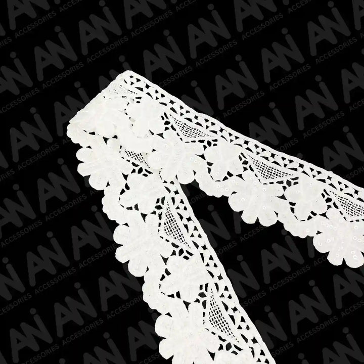 Point de Gaze Design Lace Trim | 2 Meter