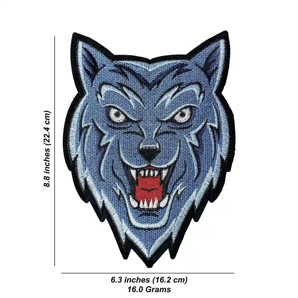 Roaring Alpha Wolf Patch
