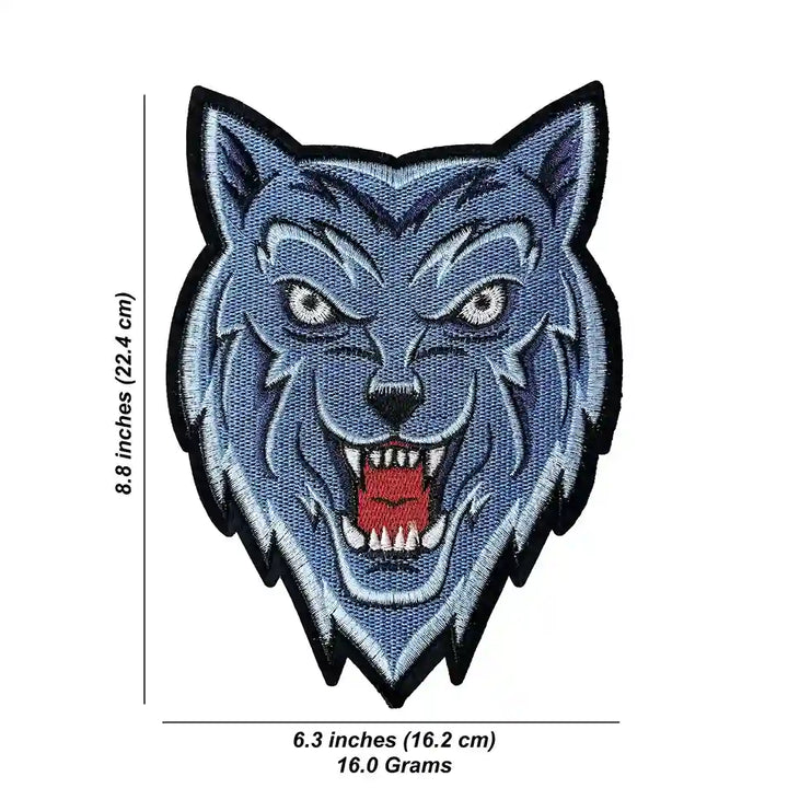 Roaring Alpha Wolf Patch