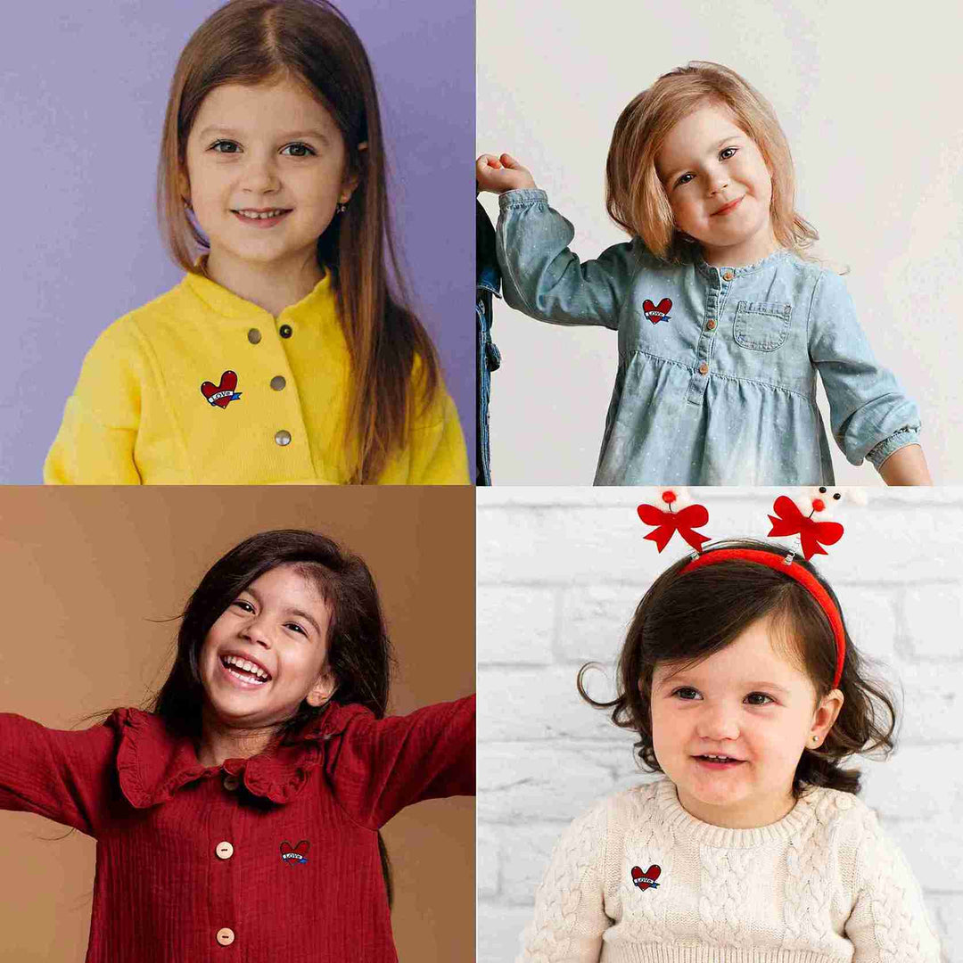 Love Banner Heart Brooch