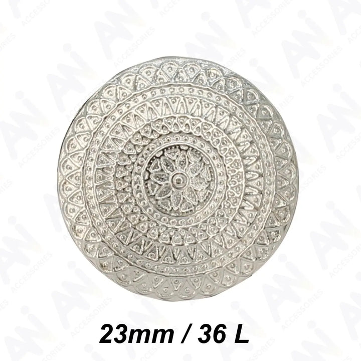 Classic Elegance Metal Buttons | 18mm (28L) & 23mm (36L)