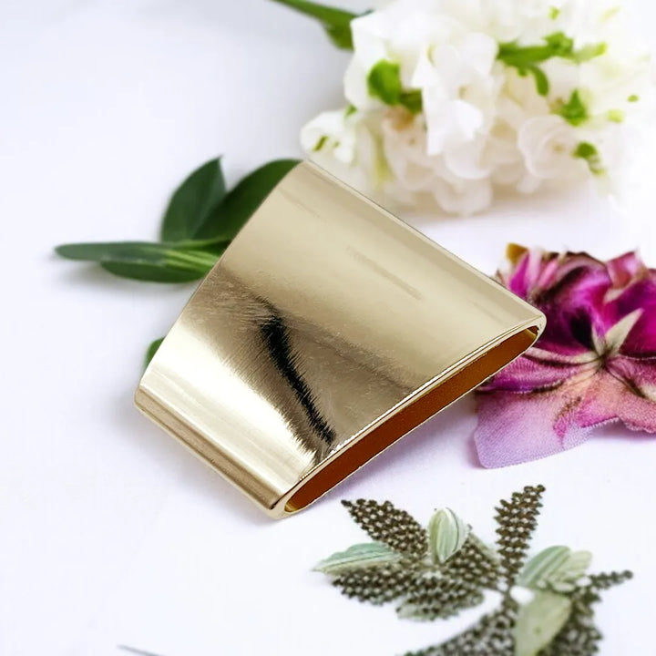 Wavy Gold Slider Buckle