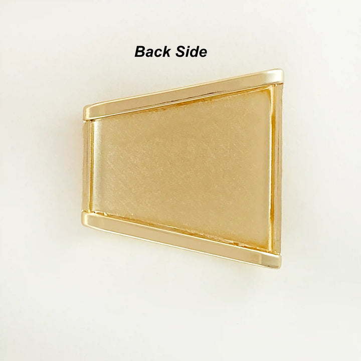 Wavy Gold Slider Buckle