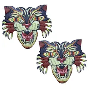 Feral Feline Pvc Heat Transfer Cat Patch