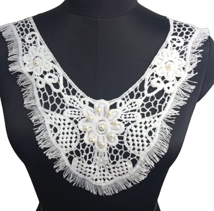 Frengies Design Net White Lace Neckline