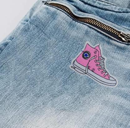 Embroidered Sneaker Patch