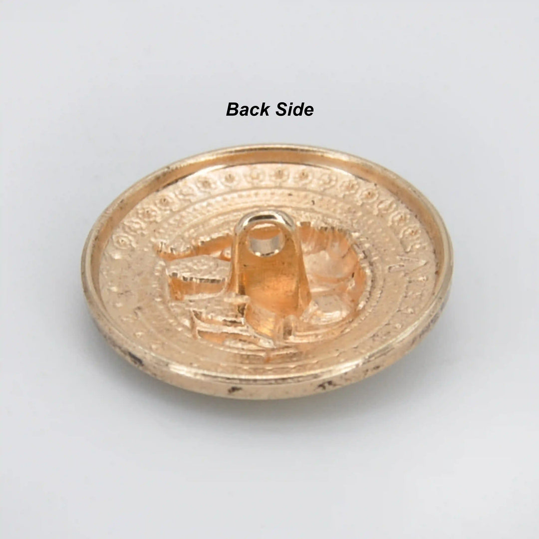 Antique Elephant Brooch & Button Combo Pack