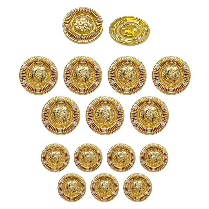 Stylish Decorative Metal Buttons