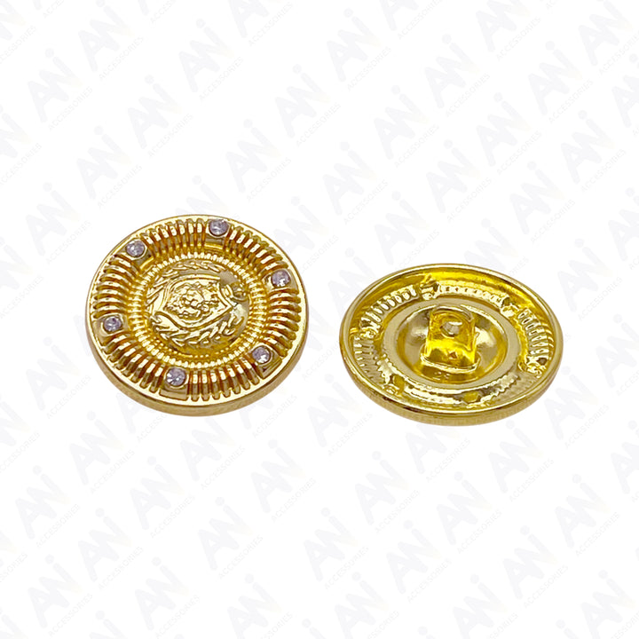 Stylish Decorative Metal Buttons