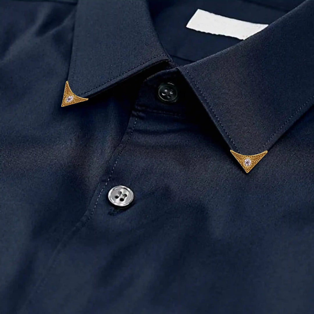 Crystal Center Style Collar Tip